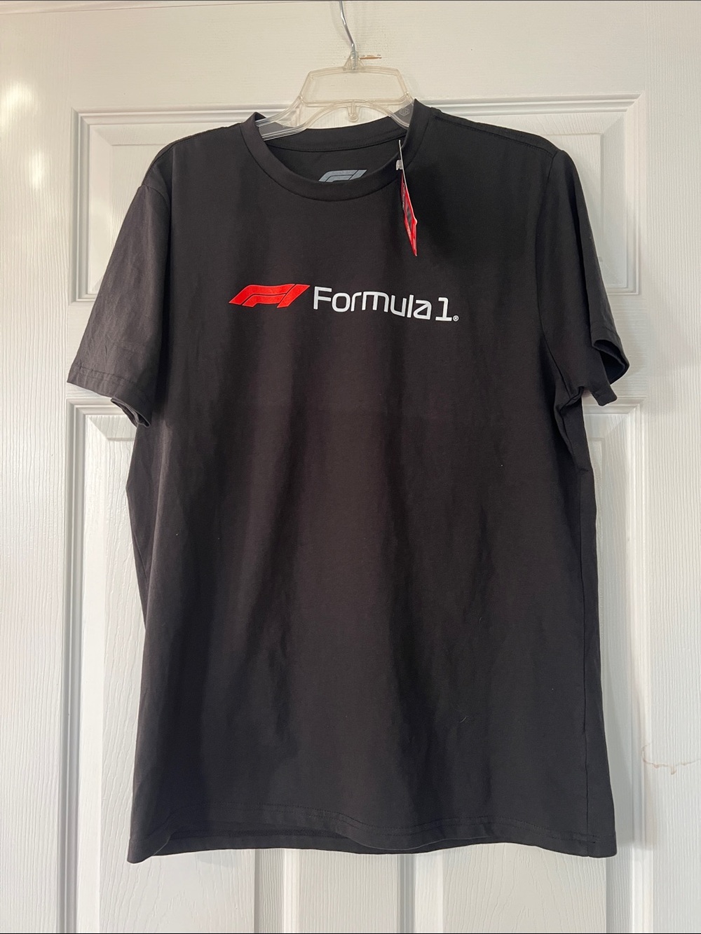 Formula 1 Men's Black Logo Short Sleeve Tee
